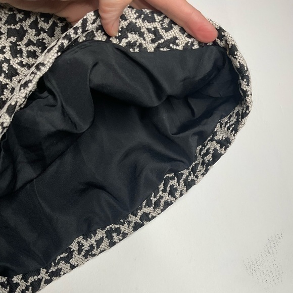 Abercrombie & Fitch Leopard Tapestry Jacquard A-Line Mini Skirt 6 - Picture 7 of 8